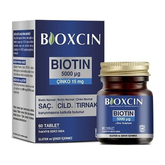 Bioxcin biotin 5000 mcg ve Çinko 15 mg 60 tablet kullananlar yorumları.jpeg