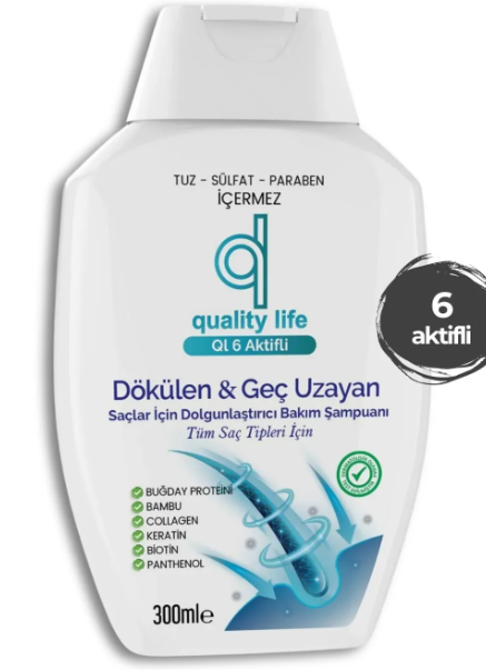 Saç Dökülmesine Karşı Şampuan Hızlı Saç Uzatan Tuzsuz Parabensiz Dökülme Karşıtı.png